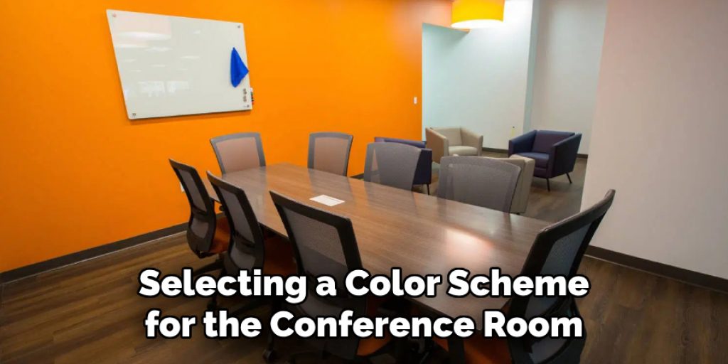 Selecting a Color Scheme for the Conference Room