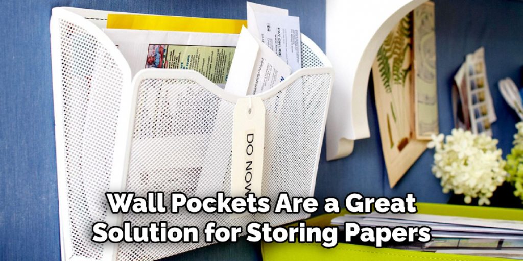 Wall Pockets Are a Great Solution for Storing Papers