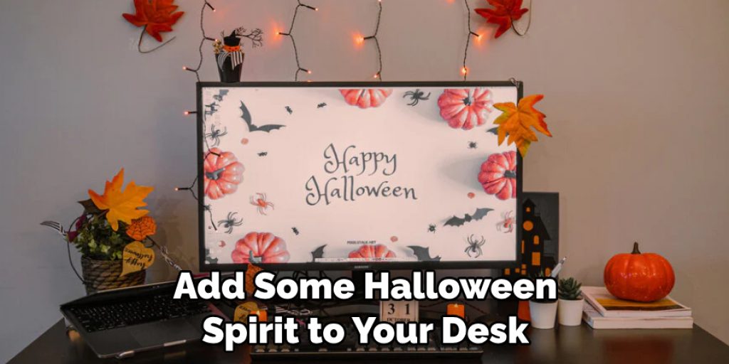 Add Some Halloween Spirit to Your Desk