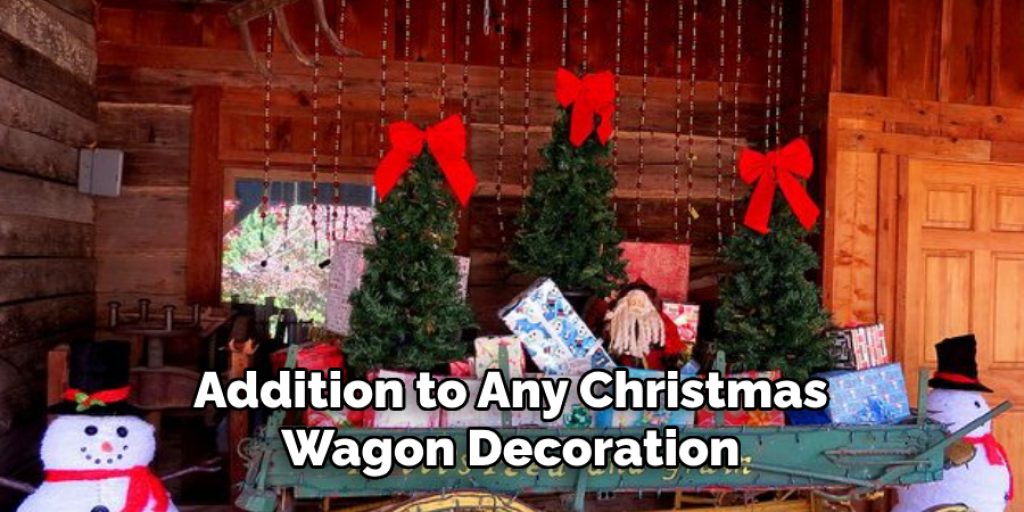 Addition to Any Christmas Wagon Decoration