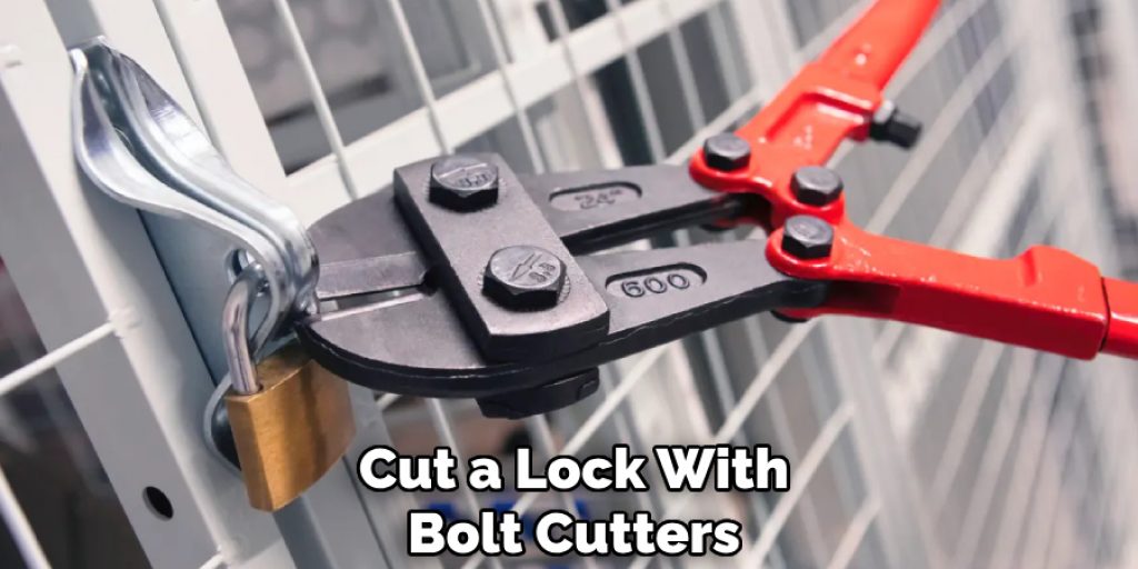 Cut a Lock With Bolt Cutters