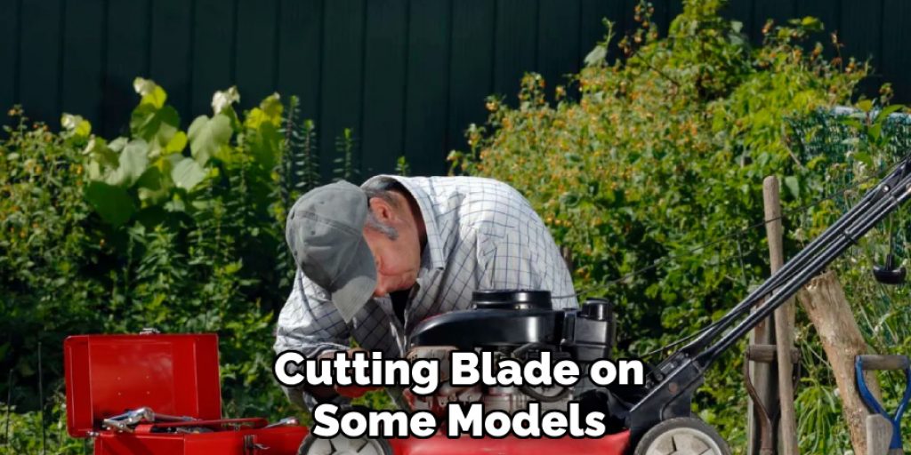 Cutting Blade on Some Models