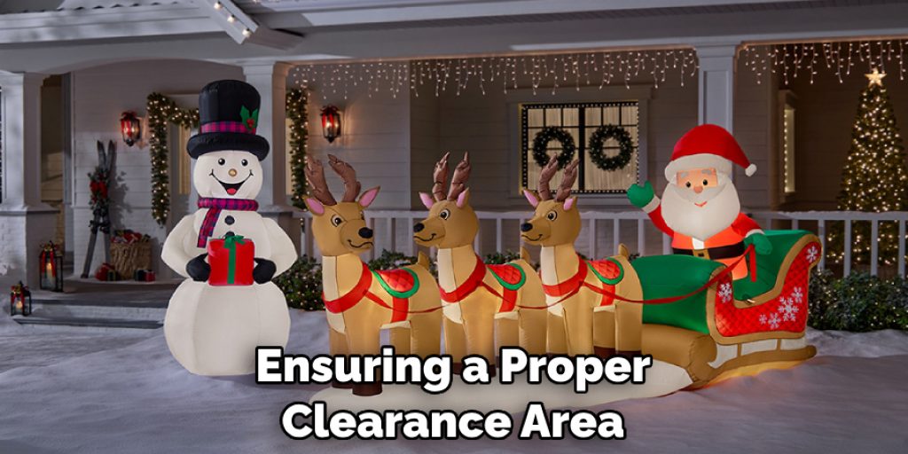 Ensuring a Proper Clearance Area