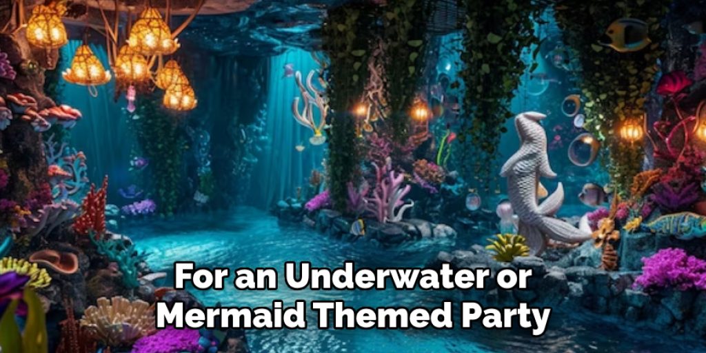 For an Underwater or Mermaid Themed Party