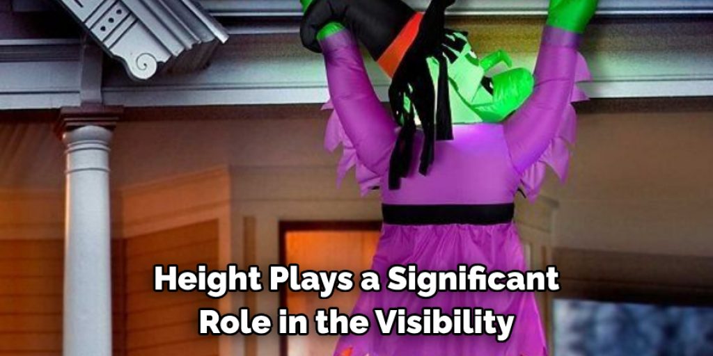 Height Plays a Significant Role in the Visibility