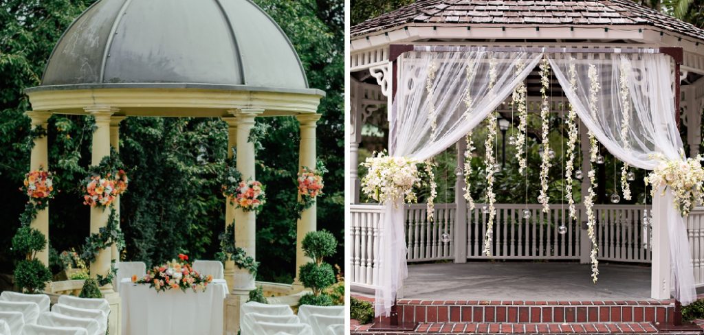 How to Decorate a Gazebo for Wedding