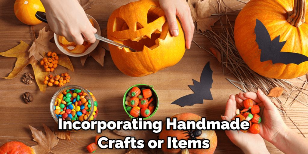 Incorporating Handmade Crafts or Items