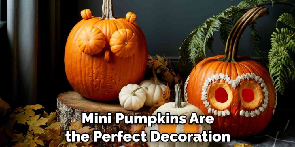 Mini Pumpkins Are the Perfect Decoration