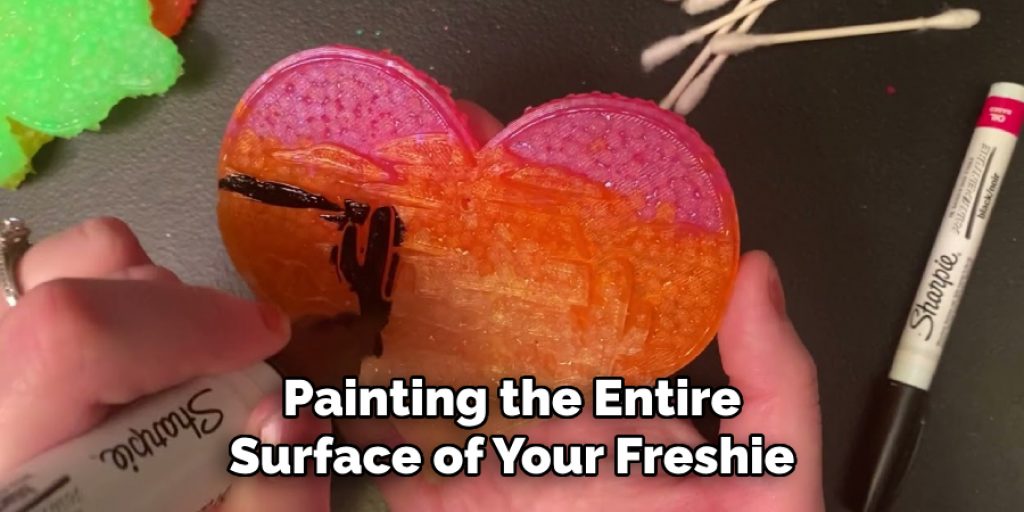 Painting the Entire Surface of Your Freshie
