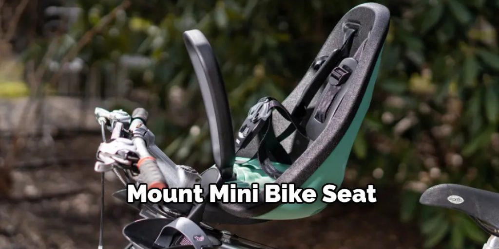 Mount Mini Bike Seat