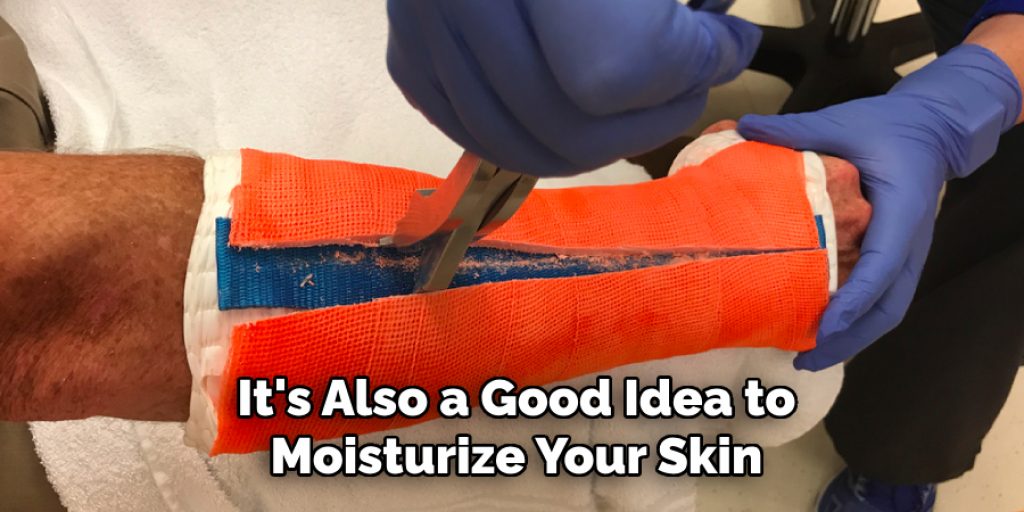 It's Also a Good Idea to Moisturize Your Skin