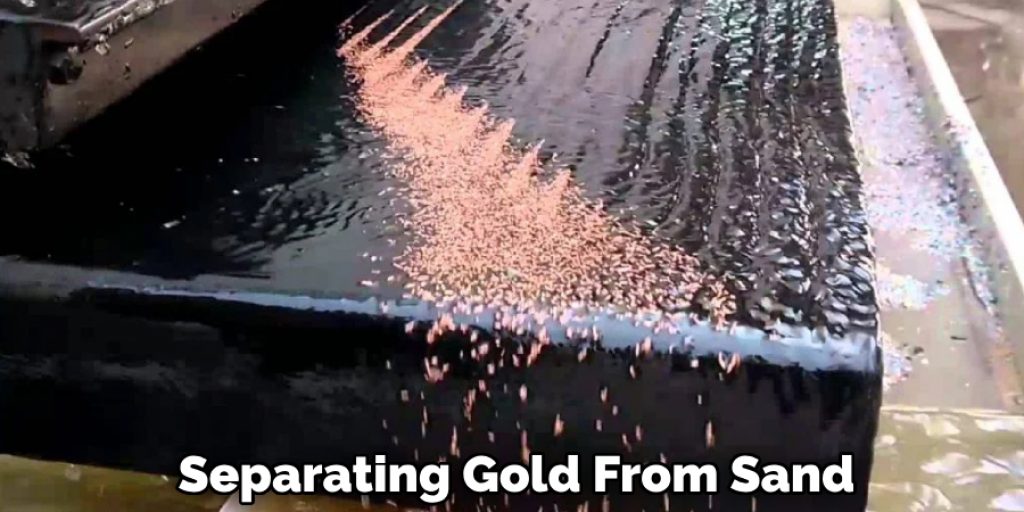 Separating Gold From Sand