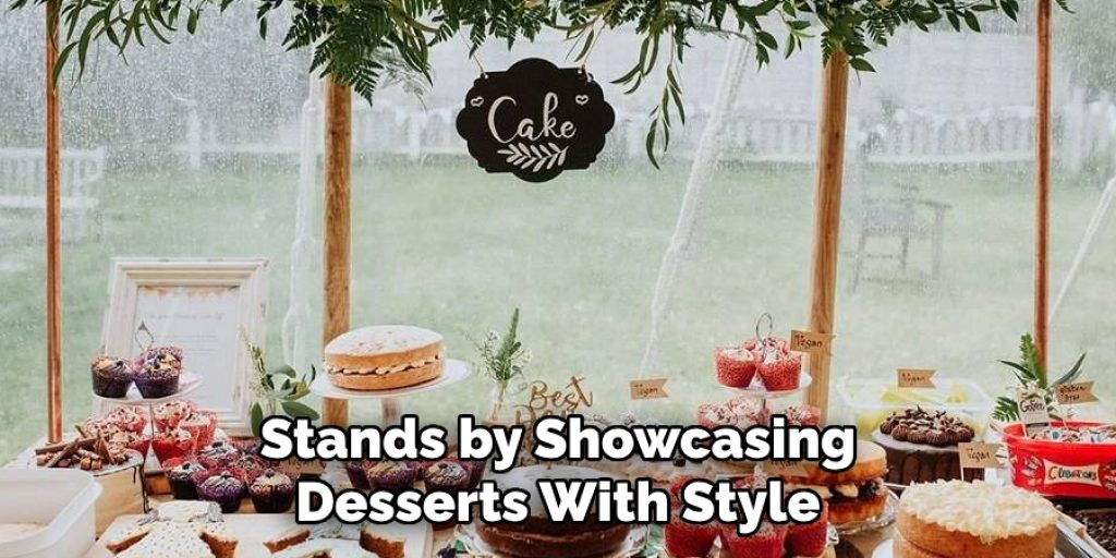 Stands by Showcasing Desserts With Style