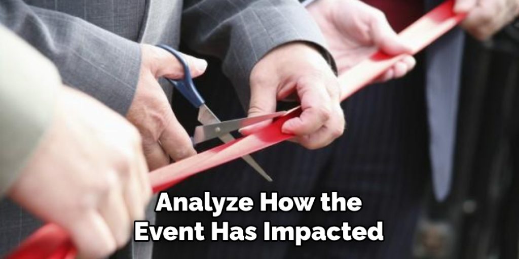 Analyze How the Event Has Impacted