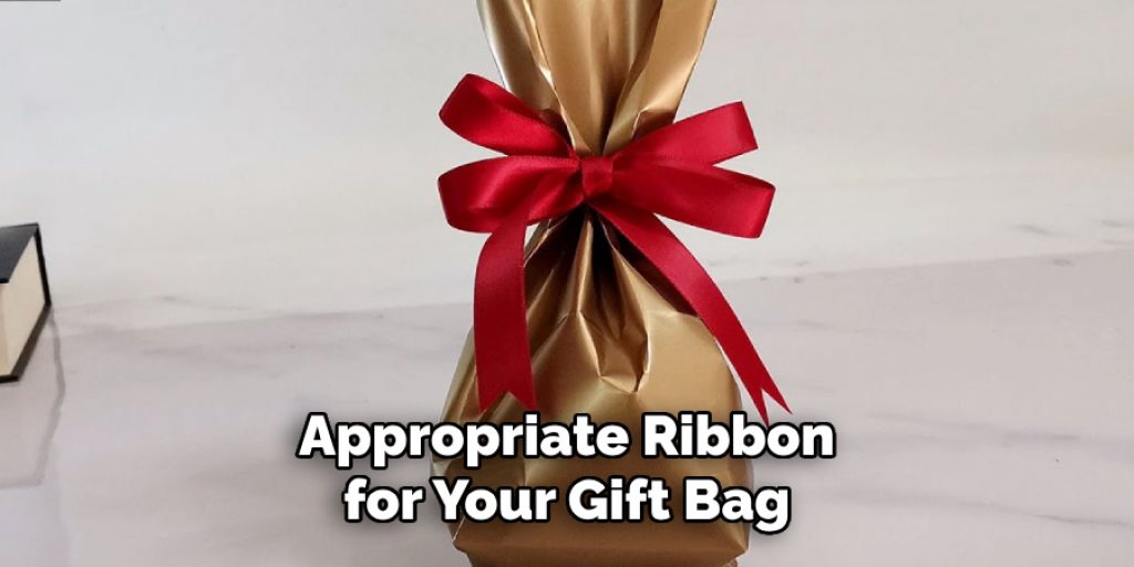 Appropriate Ribbon for Your Gift Bag