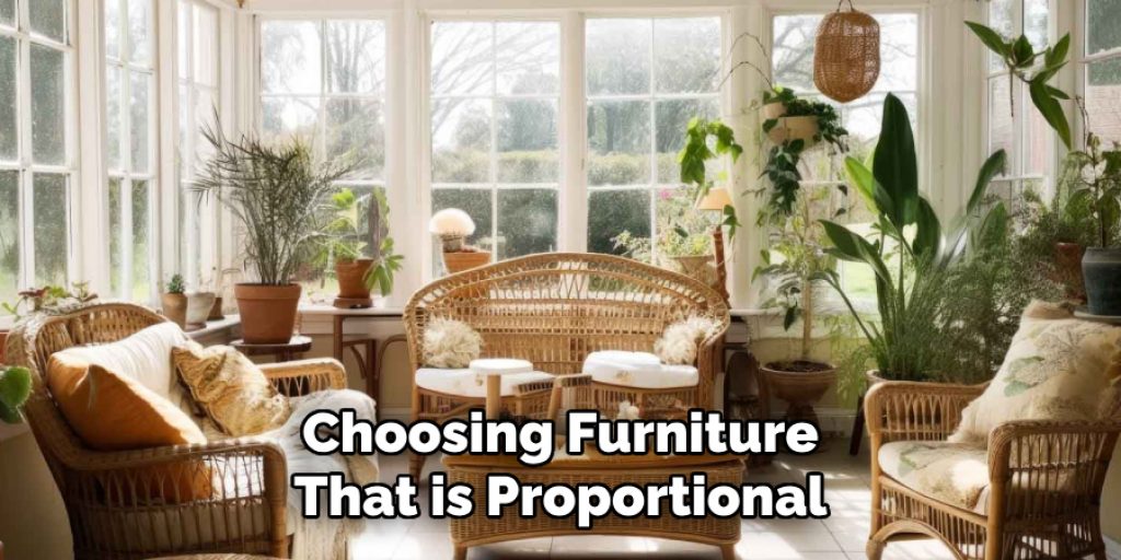 Choosing Furniture That is Proportional