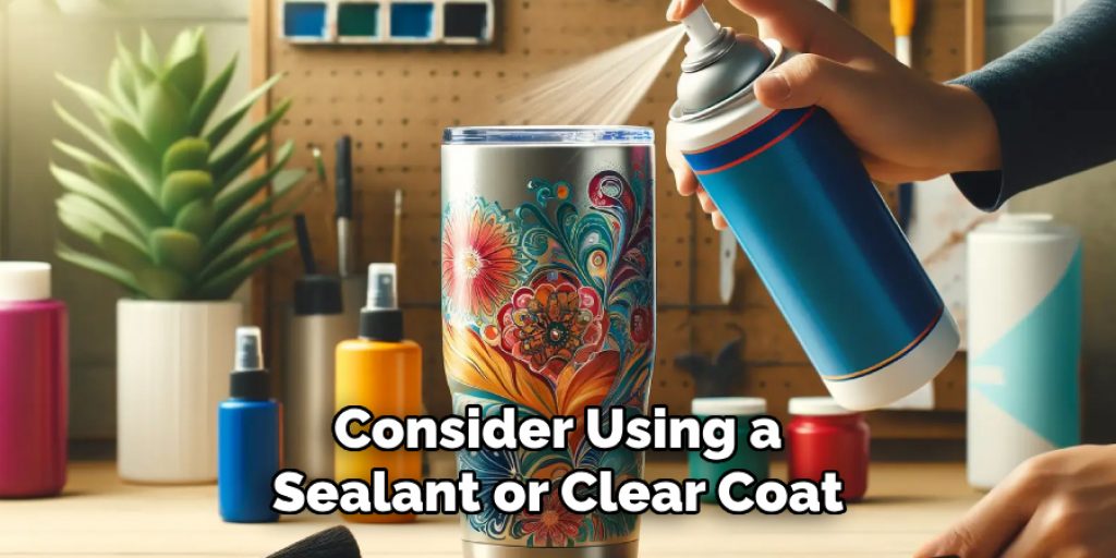 Consider Using a Sealant or Clear Coat