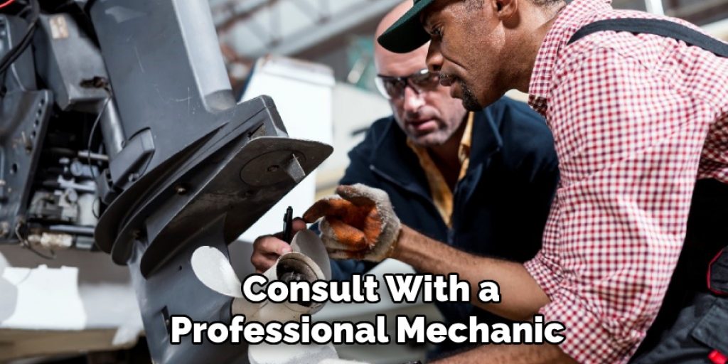  Consult With a Professional Mechanic