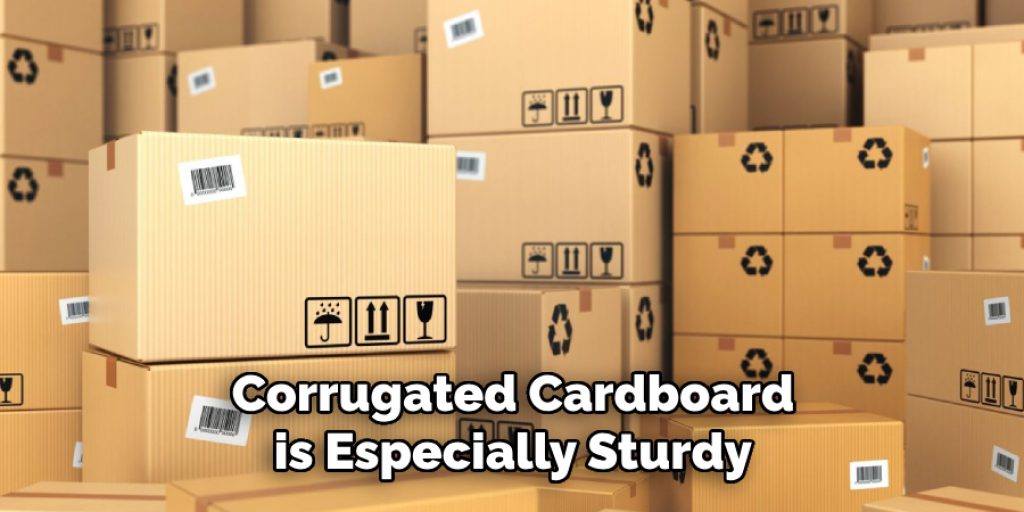 Corrugated Cardboard is Especially Sturdy