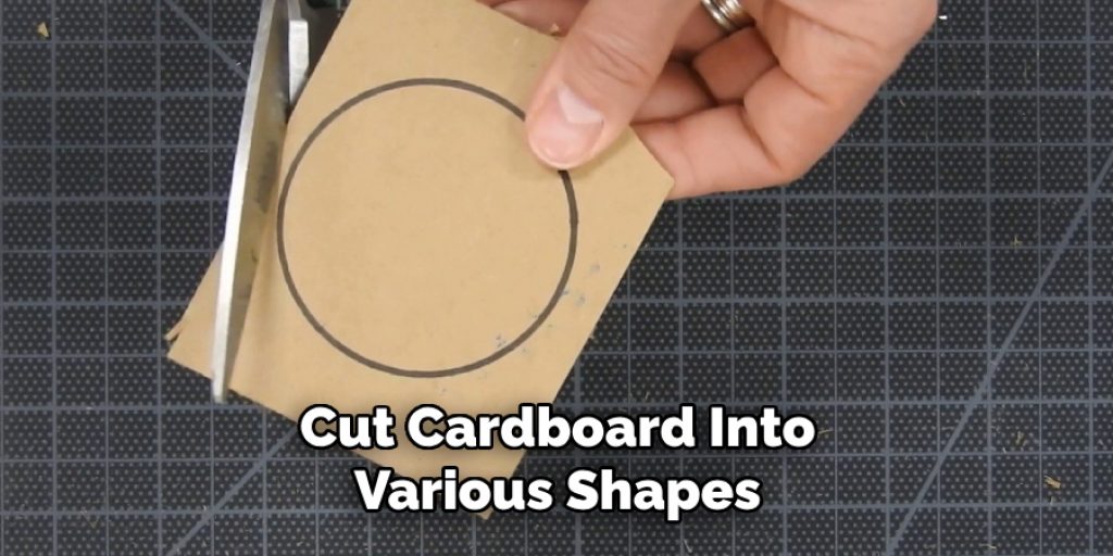 Cut Cardboard Into Various Shapes