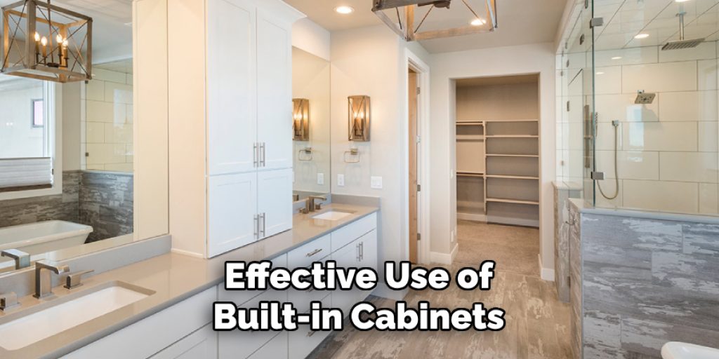 Effective Use of Built-in Cabinets