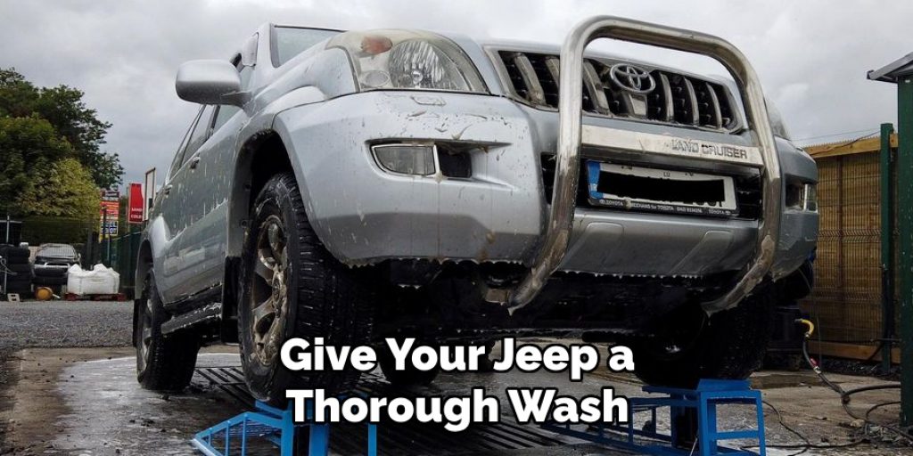 Give Your Jeep a Thorough Wash
