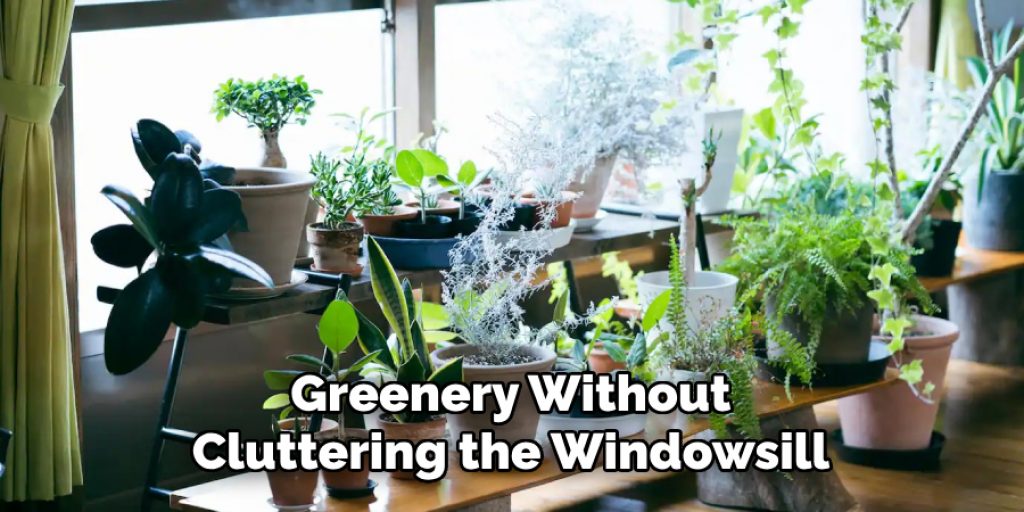 Greenery Without Cluttering the Windowsill