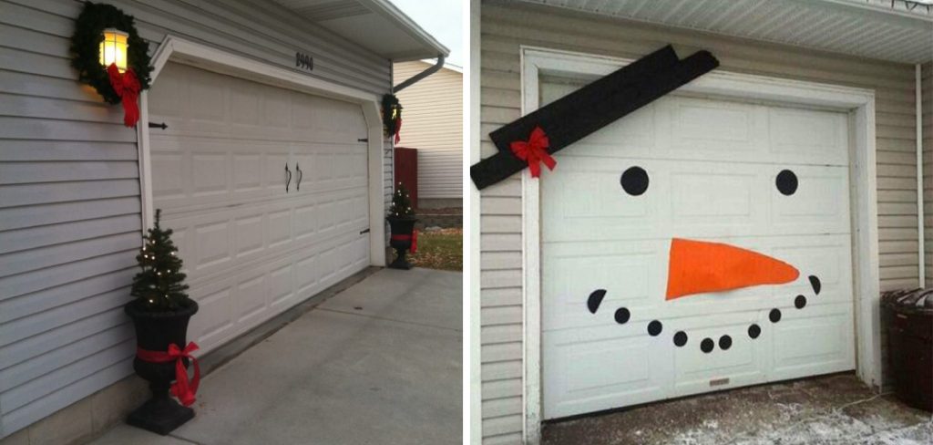 How to Decorate Garage Door