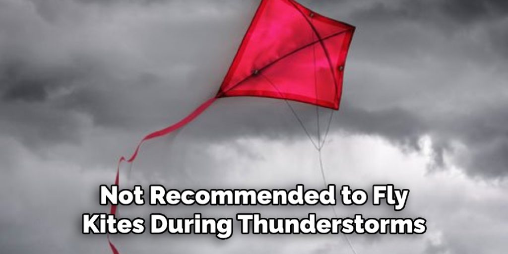 Not Recommended to Fly Kites During Thunderstorms