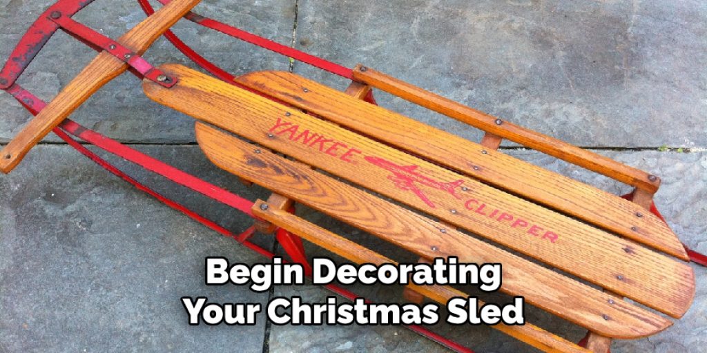 Painting Designs or Patterns on Your Sled