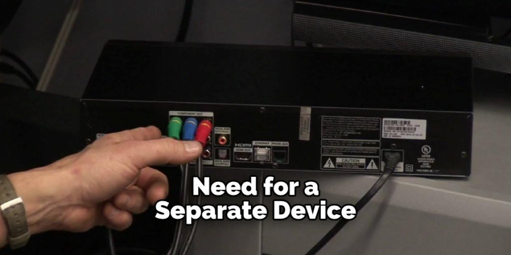 Need for a Separate Device