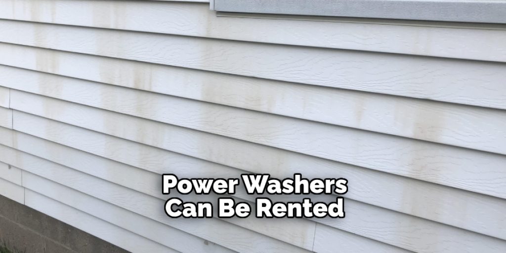 Power Washers Can Be Rented