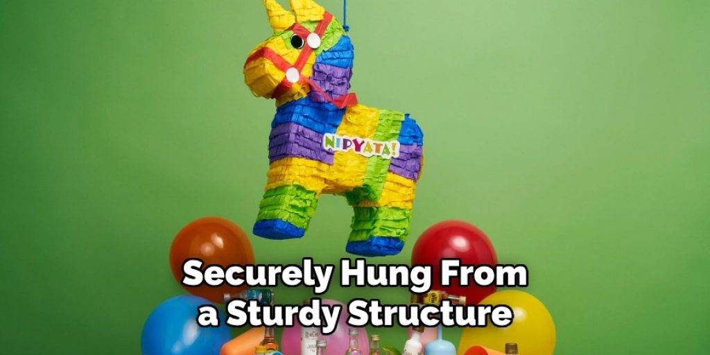 Securely Hung From a Sturdy Structure