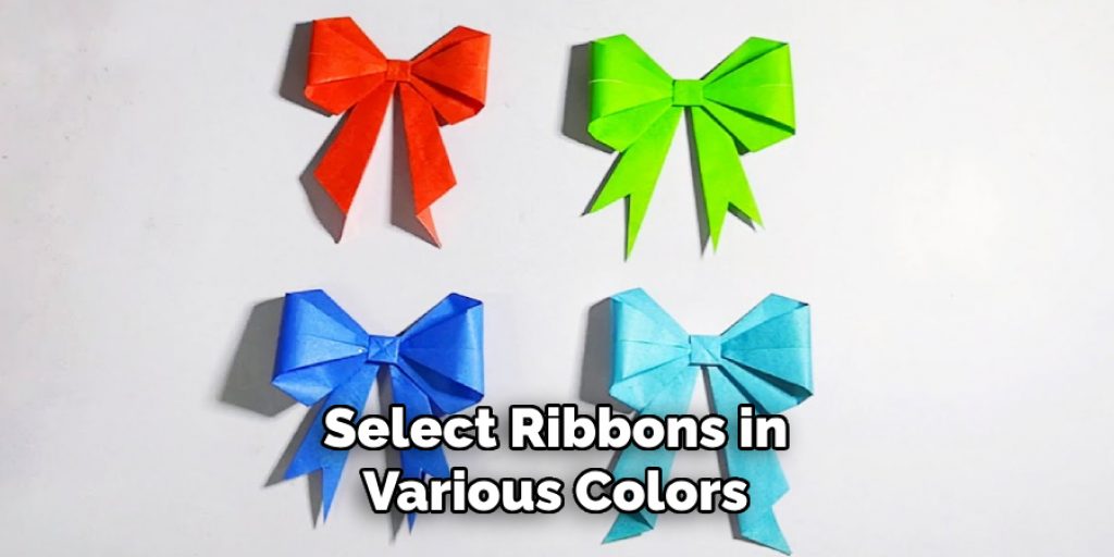 Select Ribbons in Various Colors