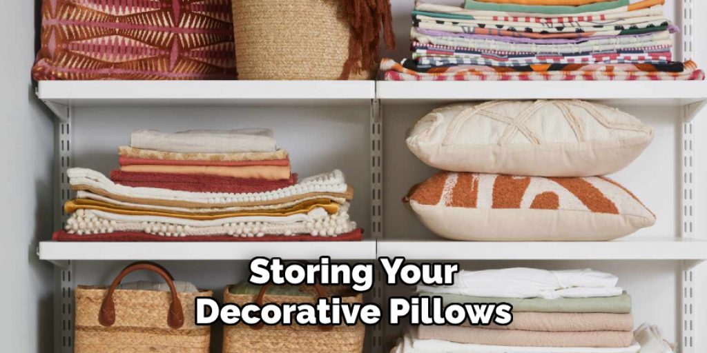 Storing Your Decorative Pillows