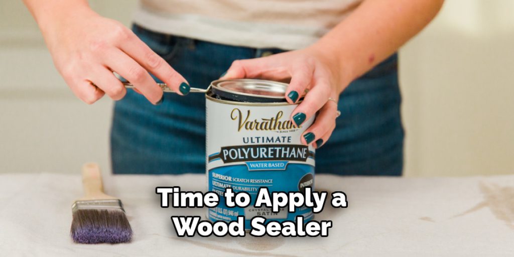 Time to Apply a Wood Sealer