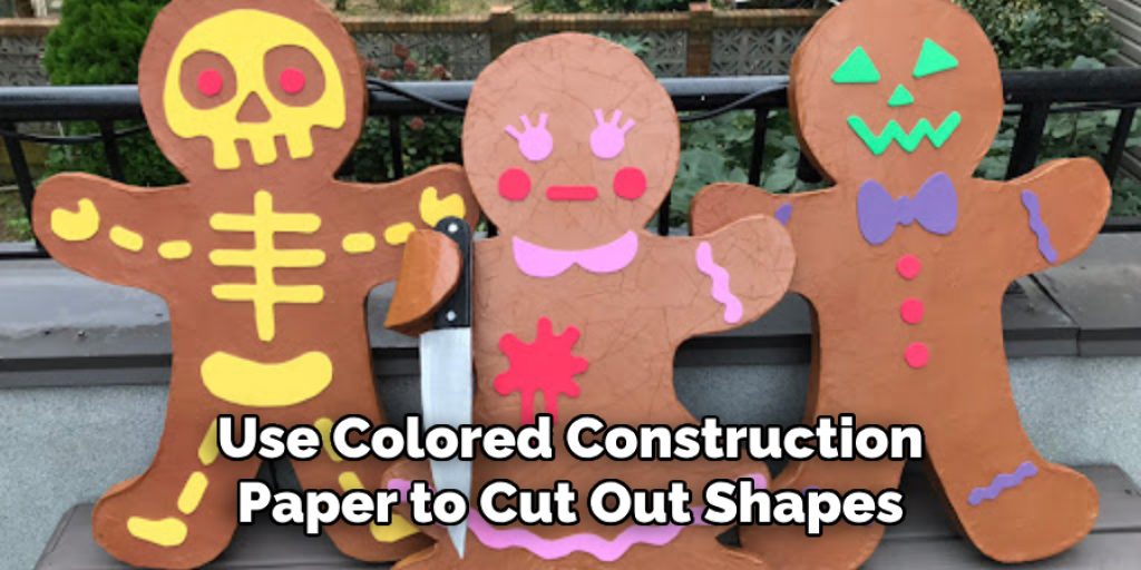 Use Colored Construction Paper to Cut Out Shapes