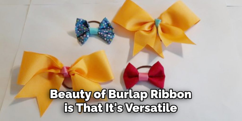 You Can Make These Bows in Different Sizes