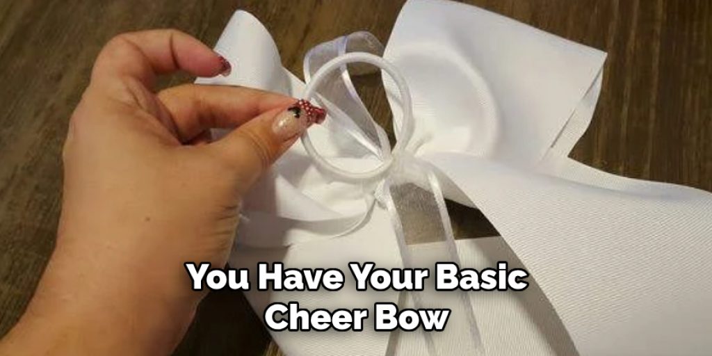 You Have Your Basic Cheer Bow