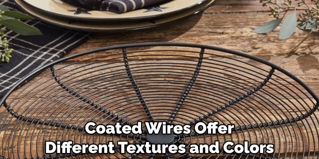 Coated Wires Offer Different Textures and Colors