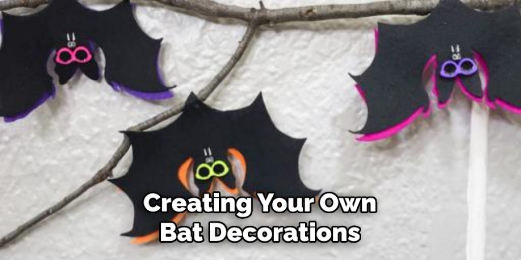 Creating Your Own Bat Decorations