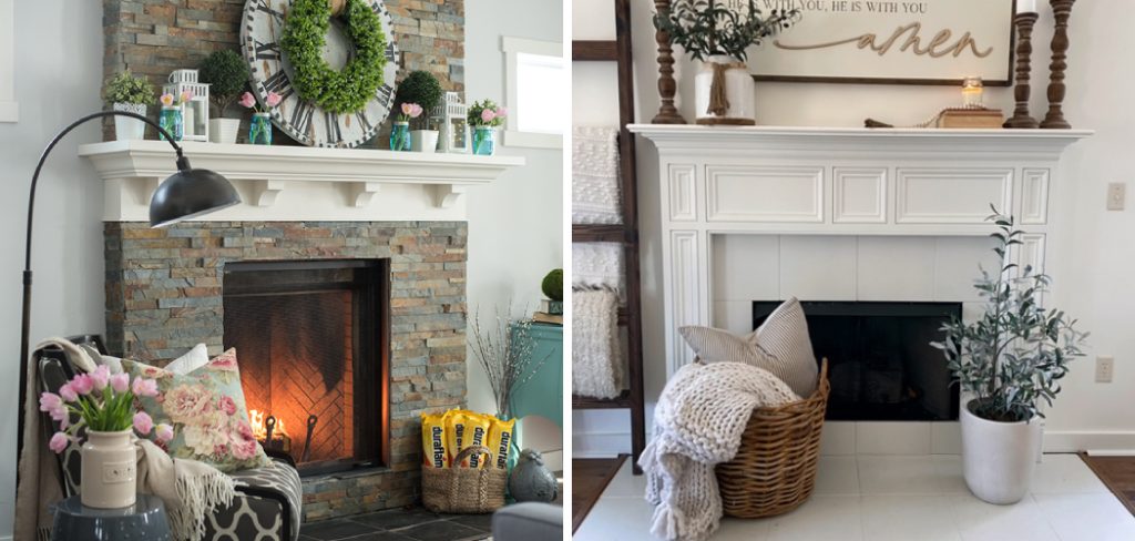 How to Decorate a Mantel for Spring