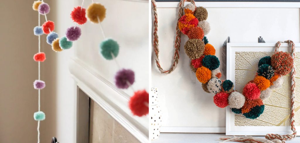 How to Decorate with Pom Pom Garland