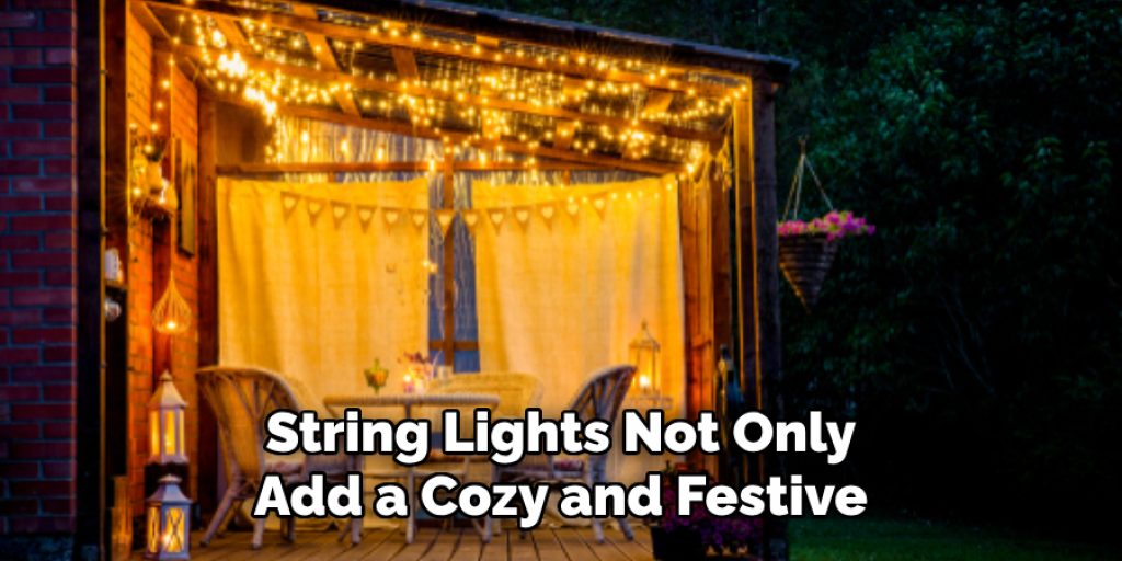 String Lights Not Only Add a Cozy and Festive