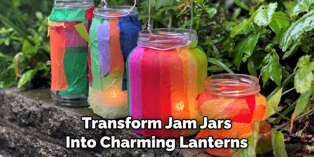 Transform Jam Jars Into Charming Lanterns