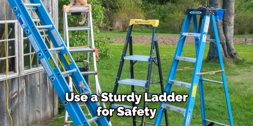 Use a Sturdy Ladder for Safety