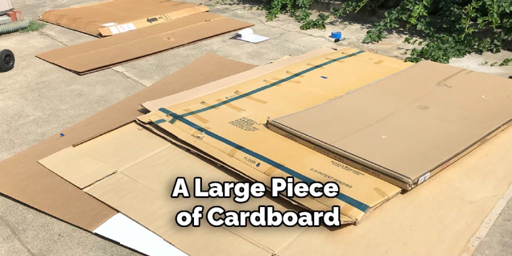 A Large Piece of Cardboard