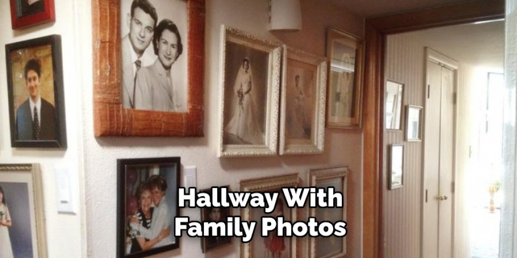 Hallway With Family Photos