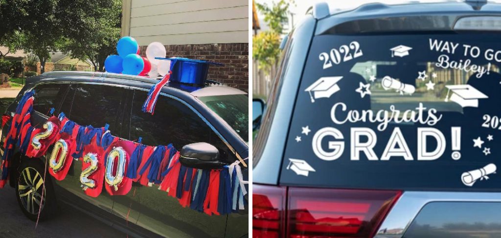 How to Decorate a Car for Graduation