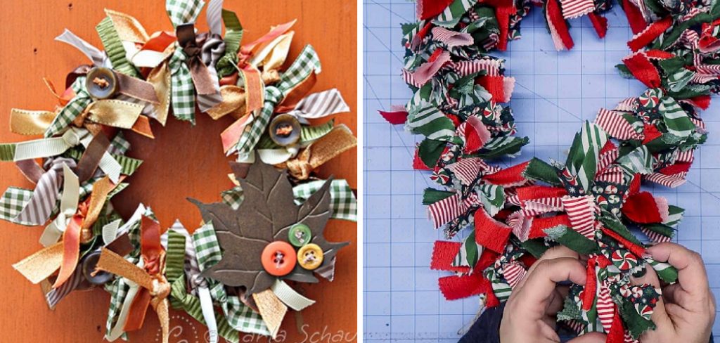 How to Make a Tied Ribbon Garland